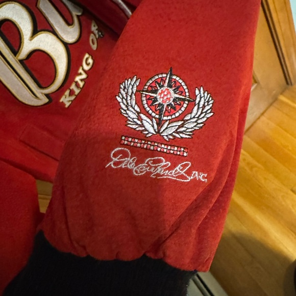 Chase Authentics Red Budweiser Racing Jacket - Picture 13 of 14